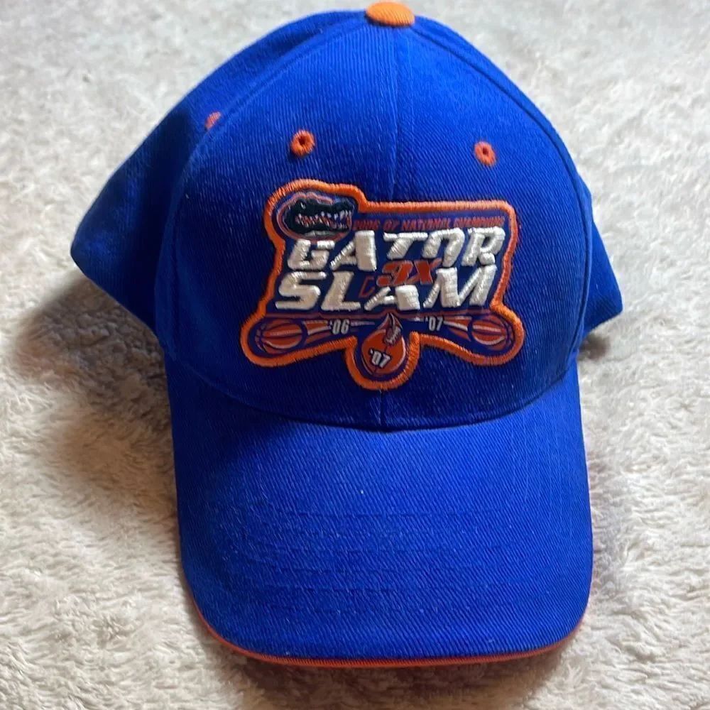 Top of the world 2006 2007 national champions Florida gator slam hat